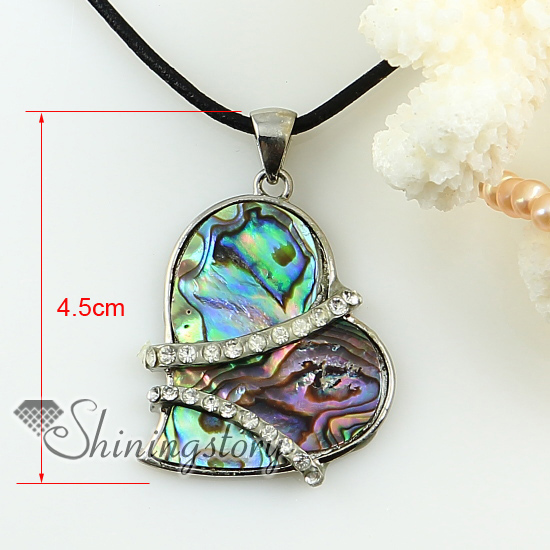 heart valentine's day love rainbow abalonesea shell mother of pearl ...